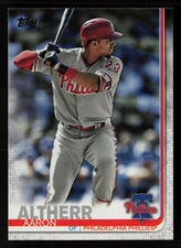 2019 Topps Aaron Altherr #534 Philadelphia Phillies Baseball Card