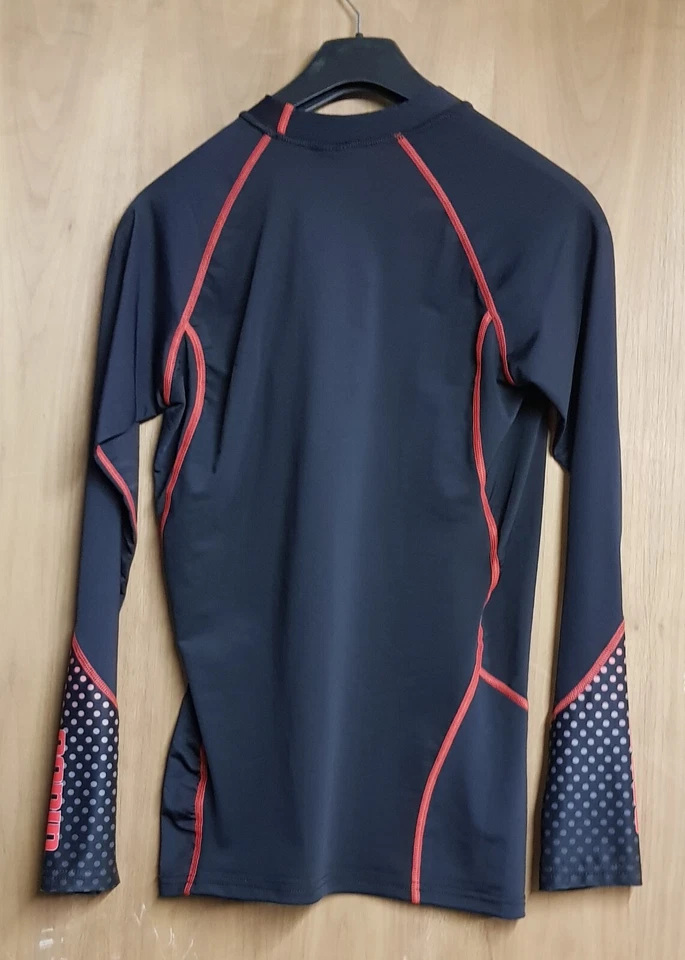 Compression Base Layer Long Sleeve Mens Gents Sports Top SM Med  Large XL or XXL - Image 2 of 3