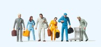 Preiser 14000 Gehende Reisende 1:87 Spur H0 Neu Ovp Figuren