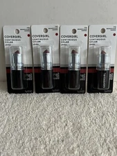 NEW LOT OF 4  CoverGirl Continuous Color Lipstick Bronzed Glow .13 oz. # 770