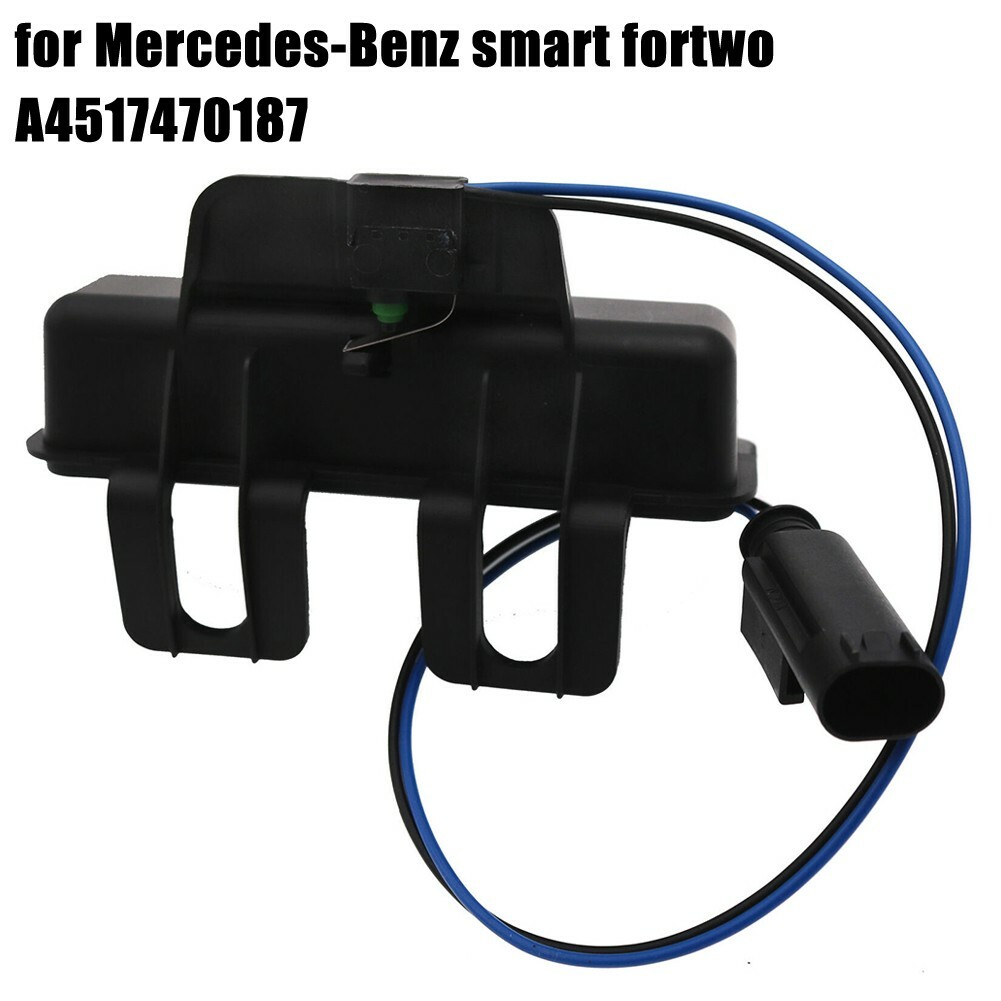 Boot Lid Tailgate Release Handle A4517470187 For Smart Fortwo 451 Black