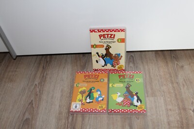 3 x Petzi Skiläufer, Bergsteiger, Hufschmid und weitere Abenteuer DVD