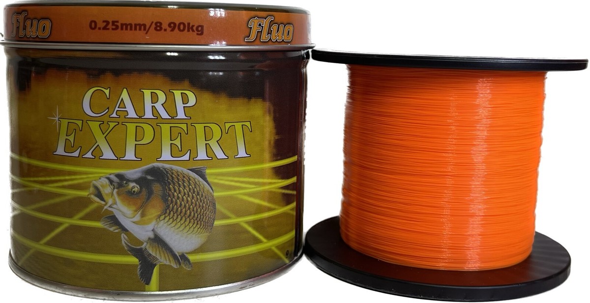 Carp Expert UV Fluo Orange Fishing Line 1100 yards / 1000 metres