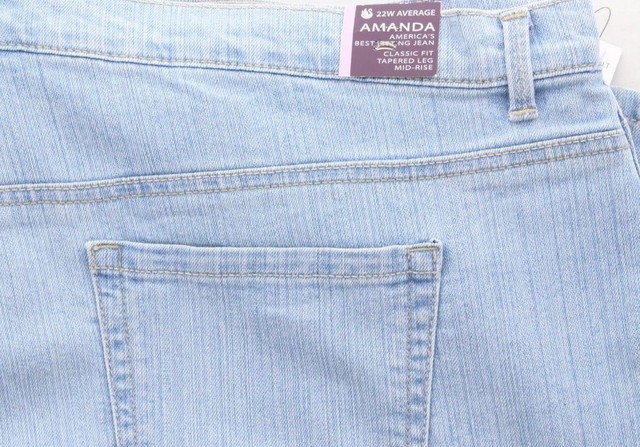 Gloria Vanderbilt Jeans Amanda Size 16 