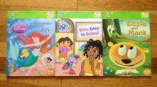 LOT/3 Leap Frog TAG Books Dora The Explorer Under The Sea Ozzie Mack READ SHIP