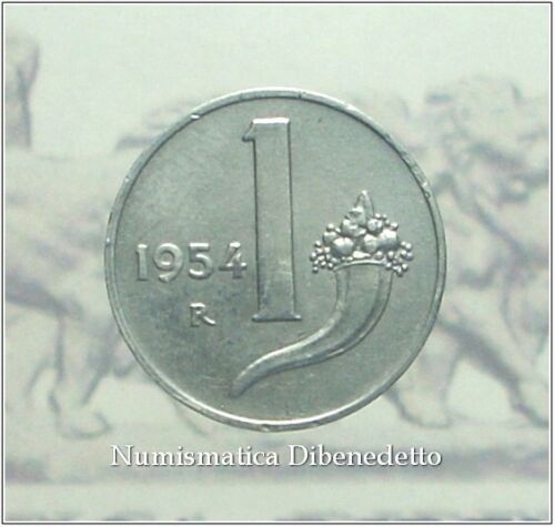 Repubblica - 1 Lira Cornucopia dal 1951 al 1959 da BB a UNC da Rotolino - Foto 12 di 29