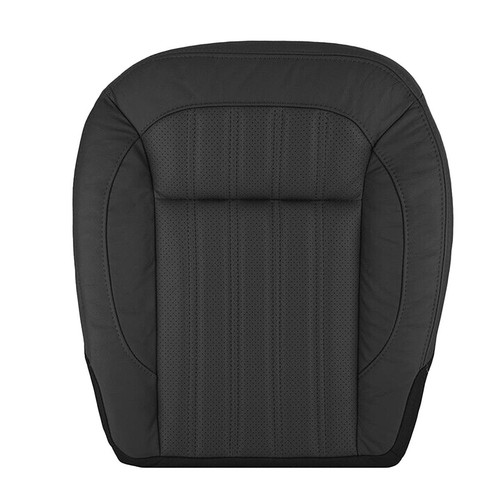 2x For Benz GL450 4Matic Base Driver Passenger Bottom Leather Seat Cover Black - Picture 3 of 8