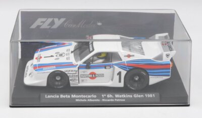 ミニカー LANCIA BETA MONTECARLO Watkins Glen Minicar 1/64 Lancia Beta Monte Carlo 1981 Watkins Glen #1 (White x