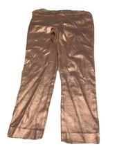 Women  s Old Navy Size 10 PIXIE Mid -Rise Shimmery Stretch Crop /Ankle Pants