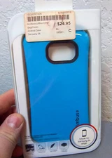 Samsung S6 Edge, cell phone case, new in box, Nimbus 9, Teal Blue color