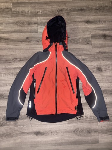 SALEWA VINTAGE GORE TEX XCR AlpineXtrem ZIPPER STRAP REFLECTIVE JACKET SIZE S - Picture 4 of 24