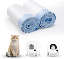 40 Count 26" x 11.8" Cat Litter Box Liners for Fsitego and x 11.8", Blue 