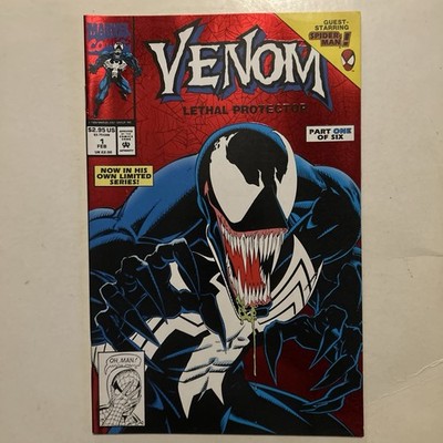 Venom: Lethal Protector #1 Red Foil Cover Marvel Comics February 1993