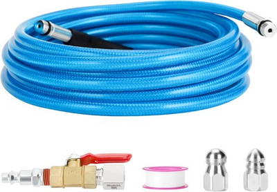 #ad #ad Cyclone Home Dryer Vent Duct Cleaning Kit：23feet Pressure Hose 2 Jetter... $31.18