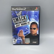 WWF SMACK DOWN JUST BRING IT PLAYSTATION 2