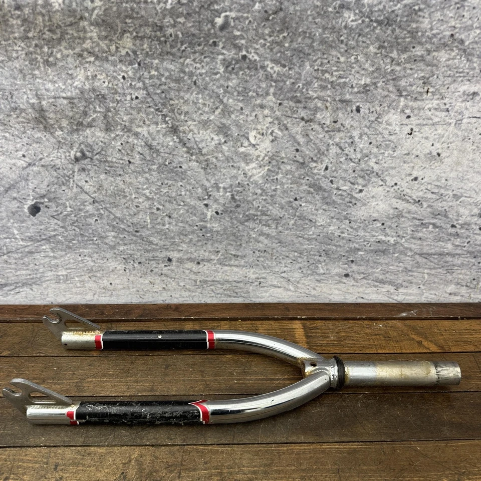 Redline BMX Mini Fork 1 in Threadless Fits 20 x 1-3/8 Tire Only Chromoly Micro - Image 4 of 4