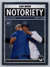2025 Panini Mosaic - Notoriety Cameron Ward #17 (RC)