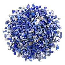 Best WAYBER 1 Lb/460g Deep Blue Lapis Lazuli Pebbles Irregular Decorative Stones