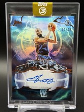 2025-26 Topps 3 Basketball Grant Hill Thunder Dunks Bronze Autograph #TD-GH /25