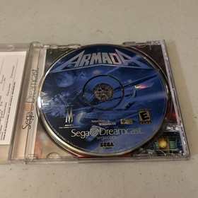 Armada (Sega Dreamcast, 1999) case and game 
