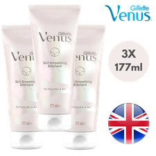 Image of Gillette Venus Skin Exfoliant 3 Pack - Smooth & Care for Pubic Hair - 177ml