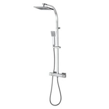GoodHome Kever Chrome effect Thermostatic Mixer Shower - New Other