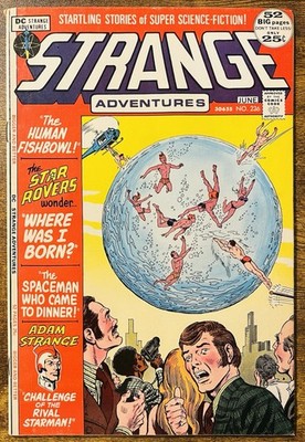 STRANGE ADVENTURES 236 HIGH GRADE MURPHY ANDERSON COVER DC COMICS 1972 VINTAGE