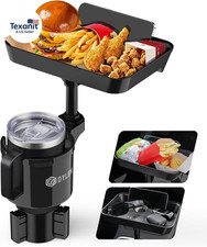 Car Cup Holder Tray, Cup Holder Expander Adapter for Car, 9.5  Detachable Car Fo