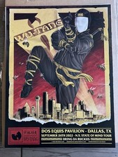 Wu-tang  N.Y State Of Mind Tour 2022 Dos Equis Pavilion Poster