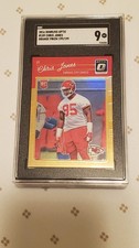 2016 Donruss Optic Orange Prizm 199/199 Chris Jones Rookie SGC 9