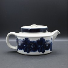 Vintage Arabia Finland Anemone Teapot with Lid Ulla Procope Mid Century Modern