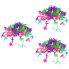  300 pcs Fluorescence Finger Ring Glow in the Toys Party Favors for Kids (Mixed