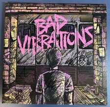 A DAY TO REMEMBER HAND SIGNED VINYL BAD VIBRATIONS AUTOGRAPH AUTHENTIC RARE COA