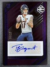 2023 Panini Limited Tyson Bagent Rookie Auto Amethyst Spotlight 10 210