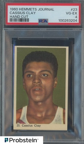 1960 Hemmets Journal Boxing #23 Cassius Clay Muhammad Ali PSA 4 VG-EX