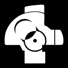 AK-47 Bolt Face Decal Sticker White Die Cut Vinyl