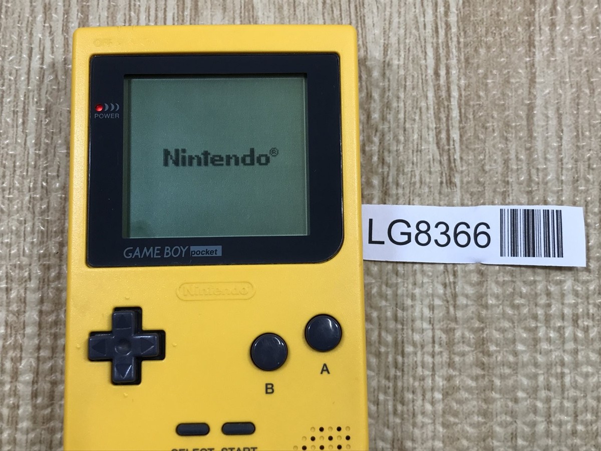 GameBoy Pocket Yellow Console Nintendo Japan - With Defects LG8366