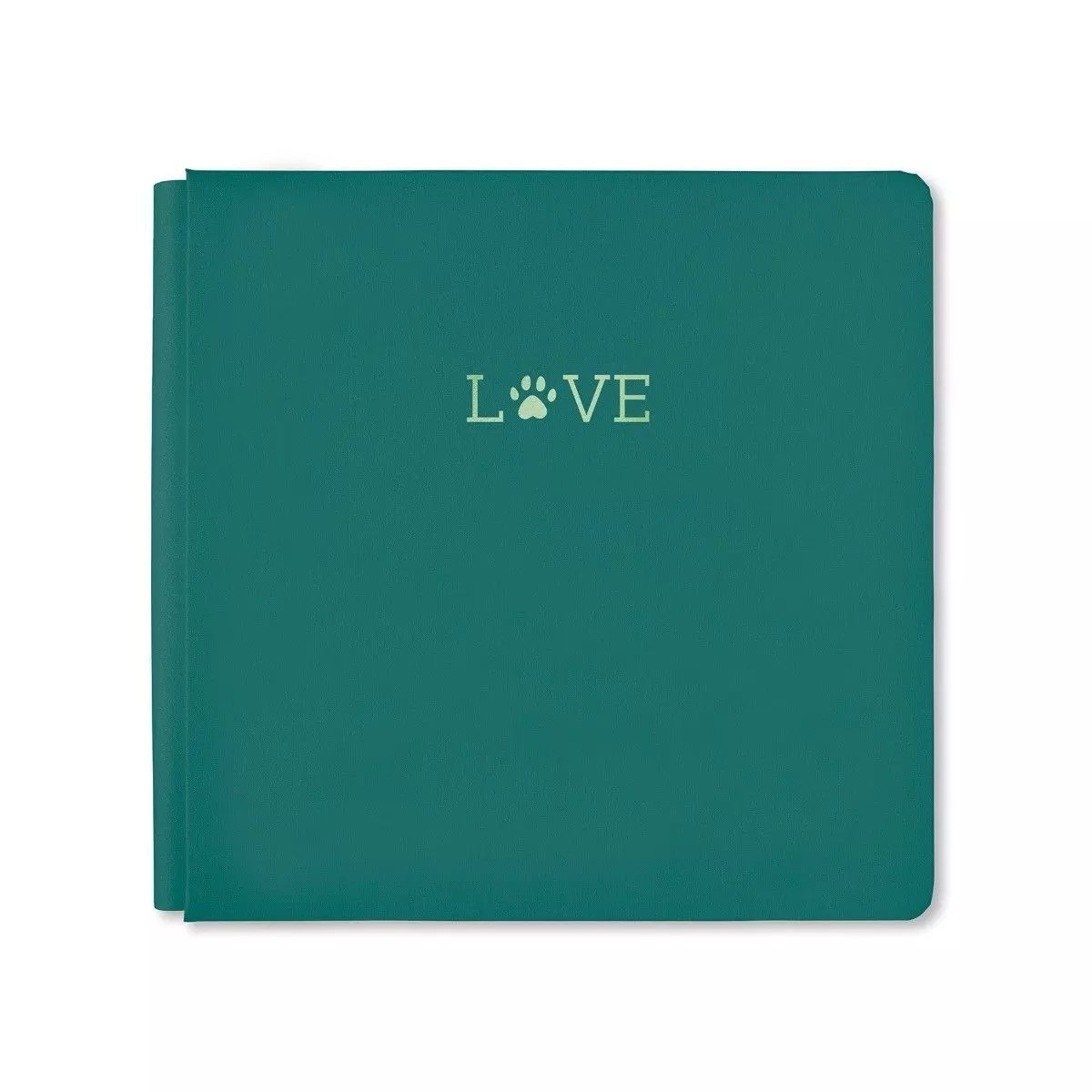 Creative Memories True 12x12 Hunter Green Ruffin It Dog Album w/o Pages & Prots