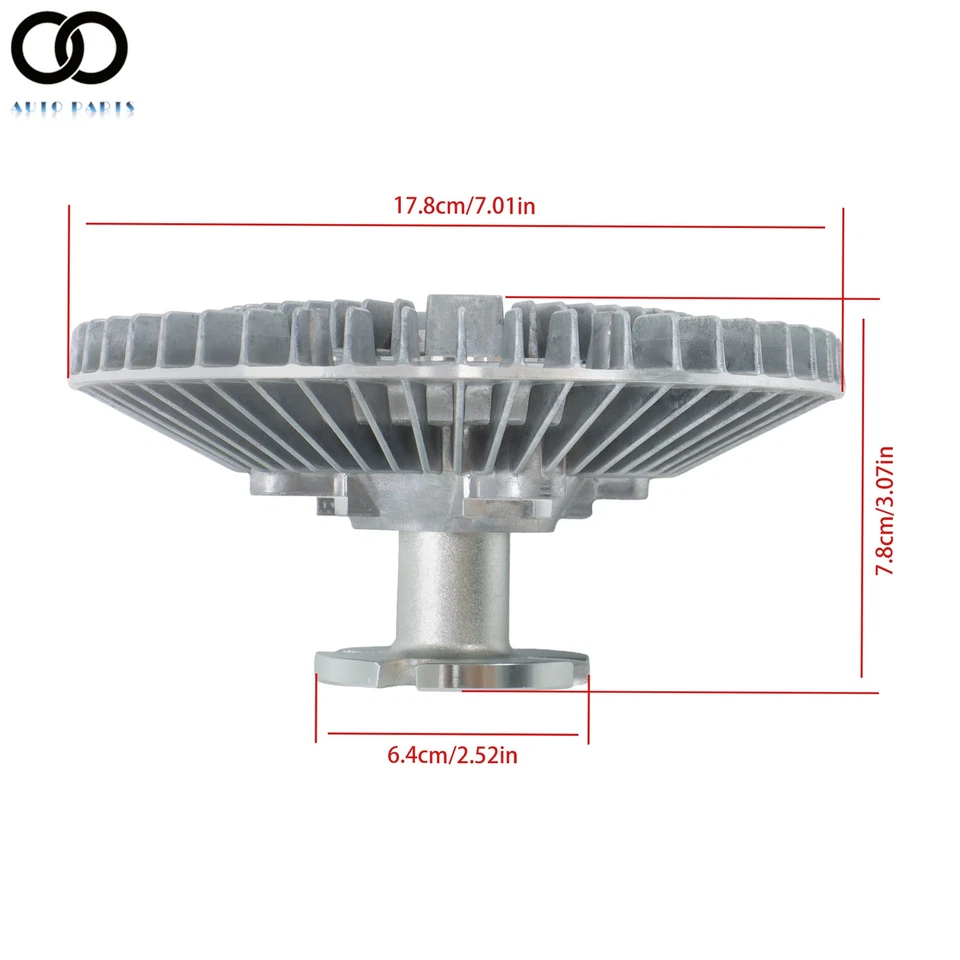 For Ford F-150 F-250 F-350 87-96 Bronco Dodge Mercury Capri Radiator Fan Clutch - Image 2 of 4