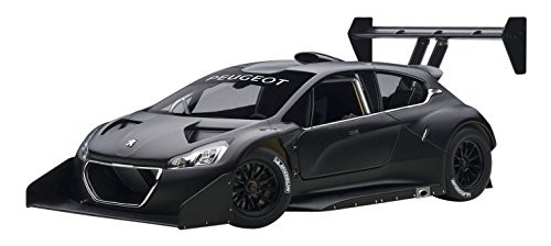 AUTOart 1/18 Peugeot 208 T16 Pikes Peak 2013 Корпус самолета Черный ABS Модель автомобиля