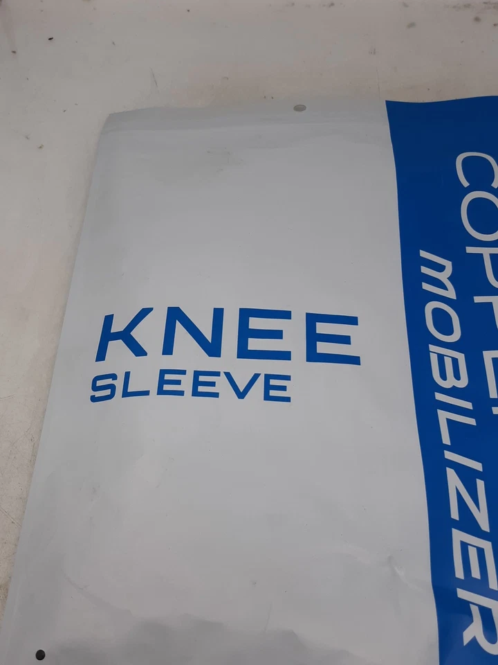 铜版美孚护膝黑色 S/M 压缩远红外 — 第 3/4 张图片