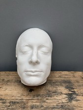 Plaster Cast Life Mask Sculpture of John Keats, poet. Decorative Salvage