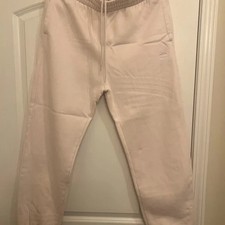 large adidas light pink sweatpants