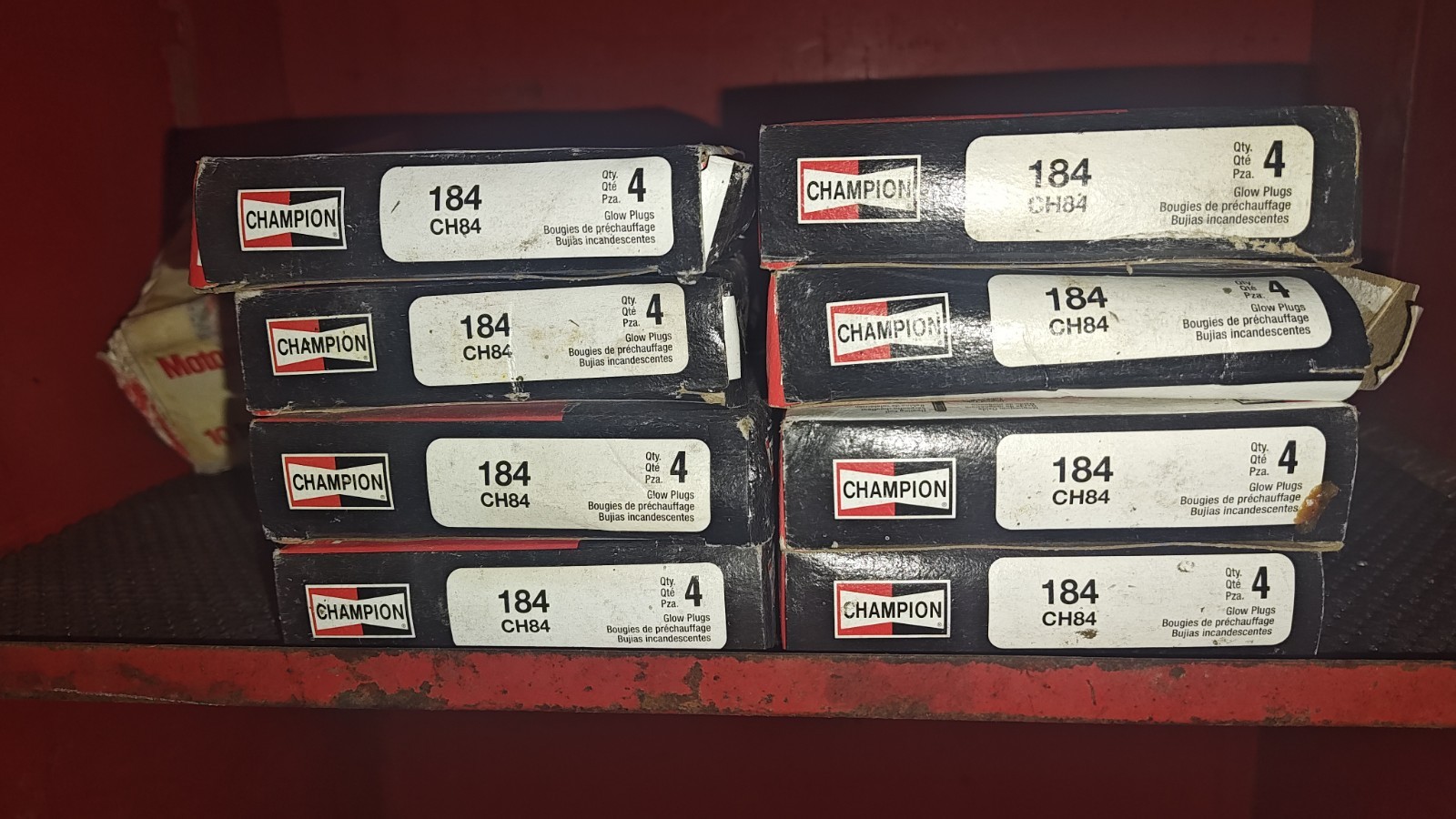 QTY 4 Champion Glow Plug 184 CH84 for 1994 Ford E-350 Econoline Models