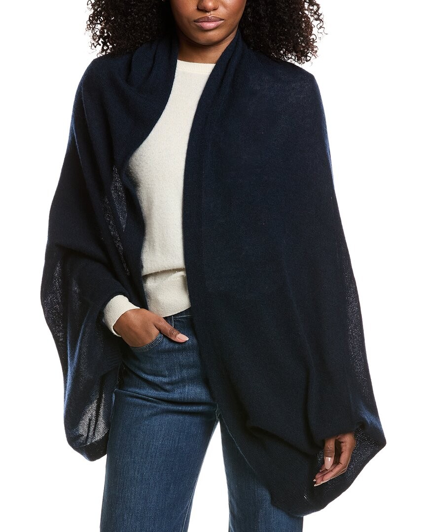 Portolano Cashmere Scarf Womens Blue 23190₽