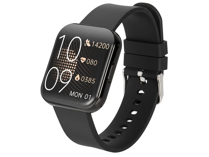 Smartwatch Orologio Smart TREVI Display Quadro AMOLED Cassa Alluminio Nero, fotografia 3 di 8