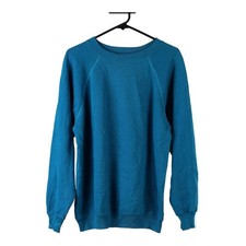 Hanes Sweatshirt - Large Blue Cotton