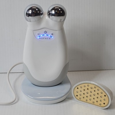 NuFACE Trinity Facial Toning Device w/Red LED Wrinkle Reducer Attachment