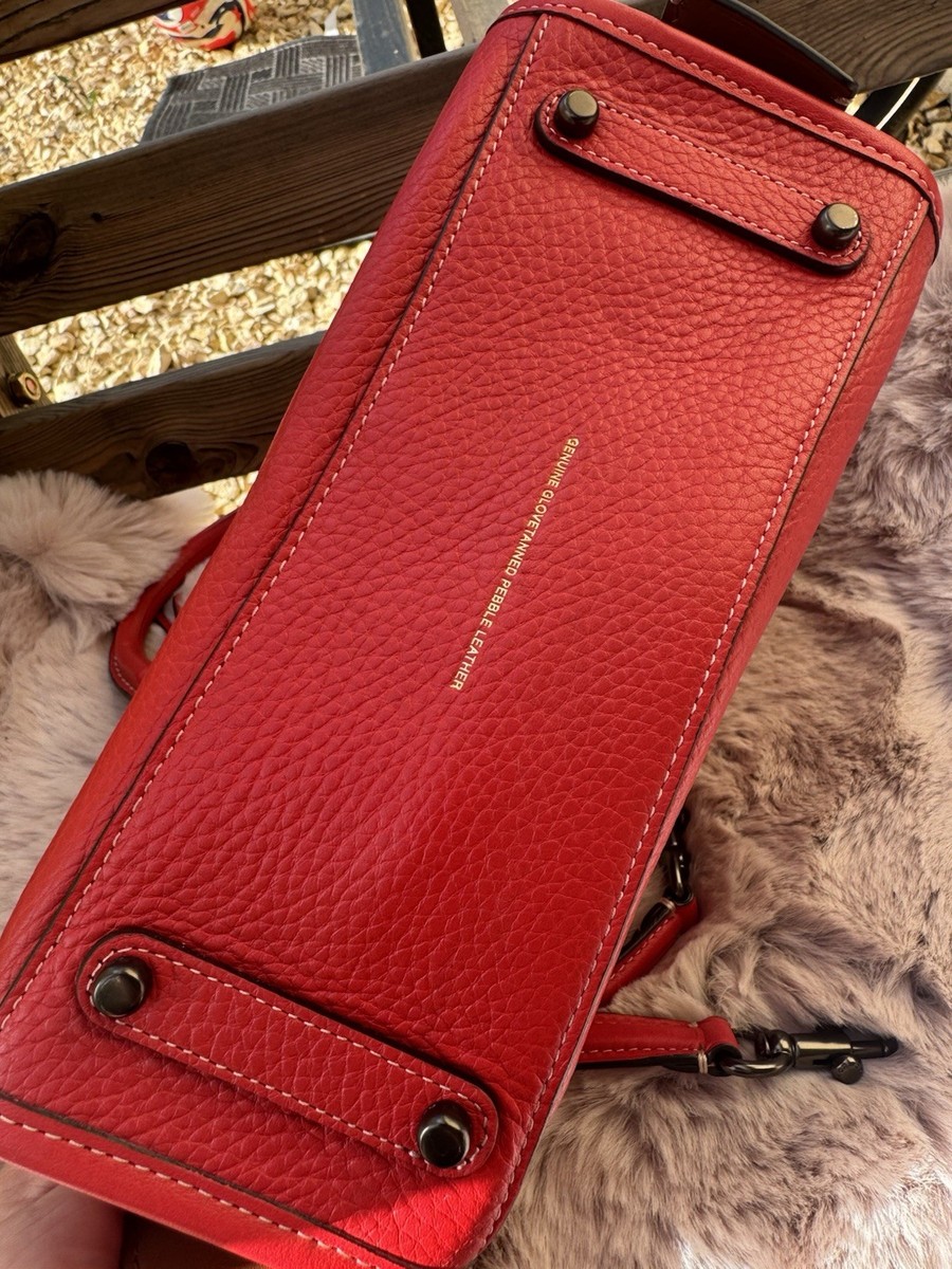 COACH 1941 RUBY RED ROGUE 25 SATCHEL BAG 54536 EUC | eBay