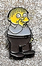 The Simpsons Ralph Wiggum Picking Nose Enamel Pin Badge 